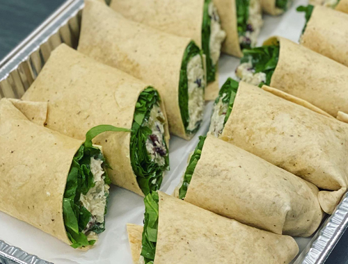 Cranberry Almond Wrap Midland Catering